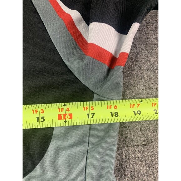 SUGOI Womens Full Zip Short Sleeve Cycling Jersey Size M Black/Gray/White - Picture 5 of 6